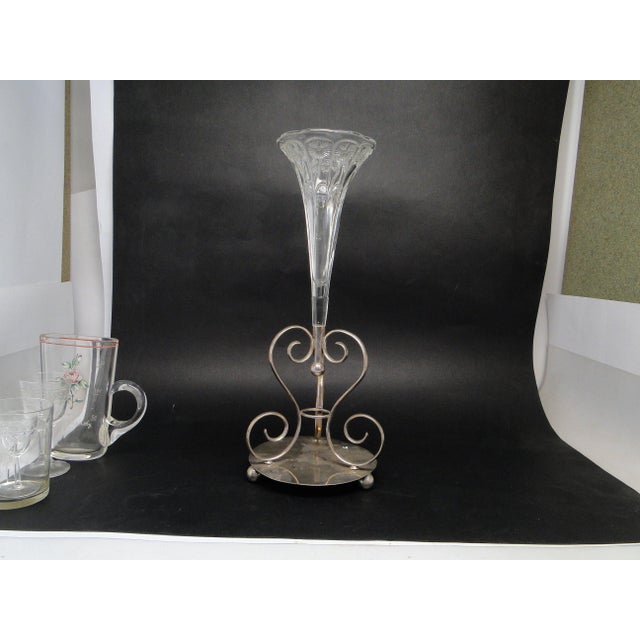 Glass Vase, Great Britain, Early 20th Century For Sale - Image 13 of 13