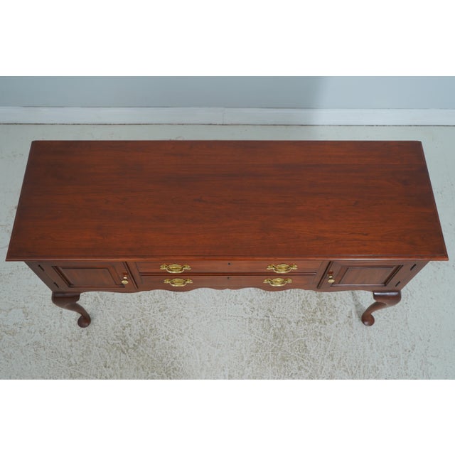 Wood Henkel Harris Model 2358 Cherry Sideboard For Sale - Image 7 of 18