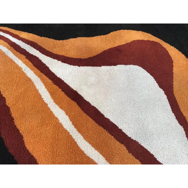 Art Deco French Hand Knotted Rug For Sale - Image 3 of 11