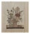 Biedermeier Floral Painting Embroidery For Sale