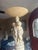 Mid-Century Modern Vintage 6ft Hollywood Regency Neoclassical Cherub Torchiere Floor Lamp For Sale - Image 3 of 7