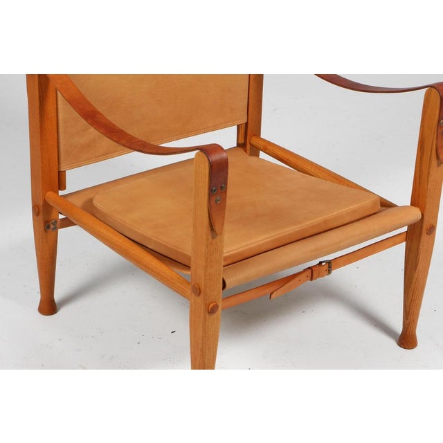 1960s Square Clint Safari Chair from Rud Rasmussen, 1960s For Sale - Image 5 of 8