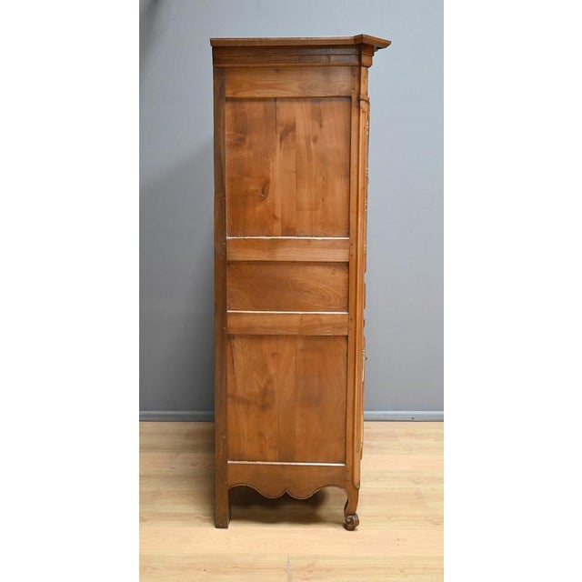 Four-Door Cherrywood Cabinet, 1800s For Sale - Image 15 of 18