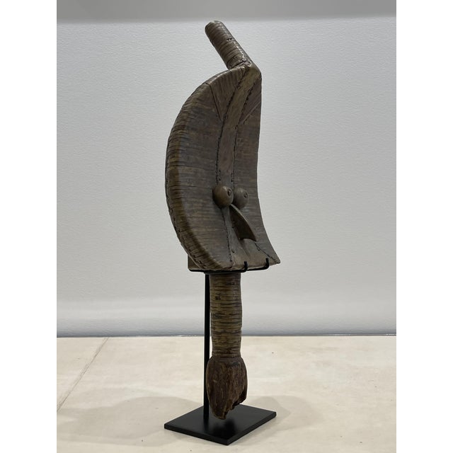 Brass & Copper & Leather Kota Reliquary, Gabon, 1925 For Sale - Image 12 of 14