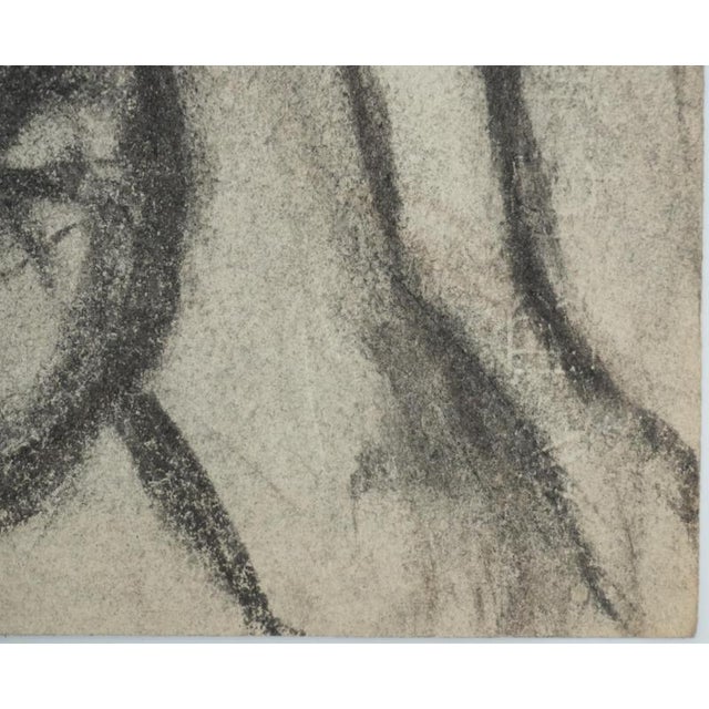 Marcel Mouly, Nude Study, Charcoal For Sale - Image 6 of 8