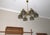 Large Brass and Glass Chandelier from Hans-Agne Jakobsson, Sweden, 1960s For Sale - Image 10 of 11