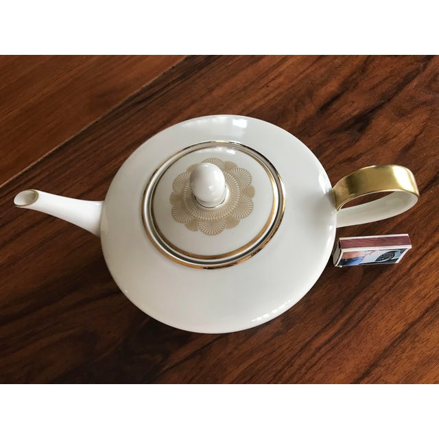 Favorit Tea Kettle from Hutschenreuther, Bavaria, Germany, 1940s For Sale - Image 4 of 18