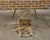 Mid 20th Century Antler and Glass Midcentury American Coffee Table with Gilded Surround For Sale In Atlanta - Image 6 of 12