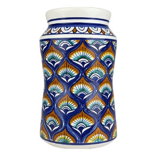 Vintage Ceramic Vase, Italy, 1971 For Sale