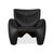 Echnaton Armchair in Black Leather from Leolux For Sale - Image 10 of 14