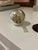 Early 20th Century Antique Blown Mercury Glass Christmas Tree Topper With Metal Stand For Sale - Image 5 of 11