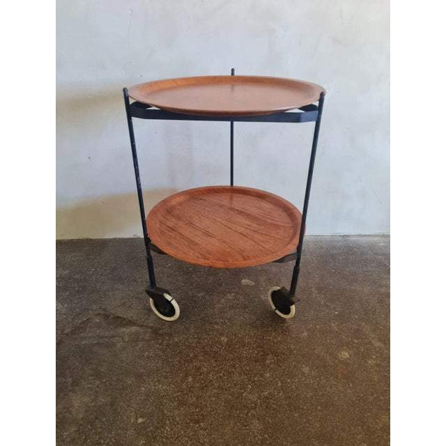 Mid-Century Modern Serving Trolley For Sale - Image 11 of 11