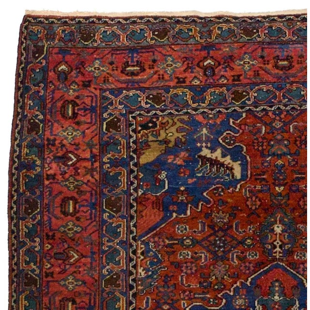 Persian Fine Antique Persian Malayer Rug 4'10" X 6’1" For Sale - Image 3 of 5