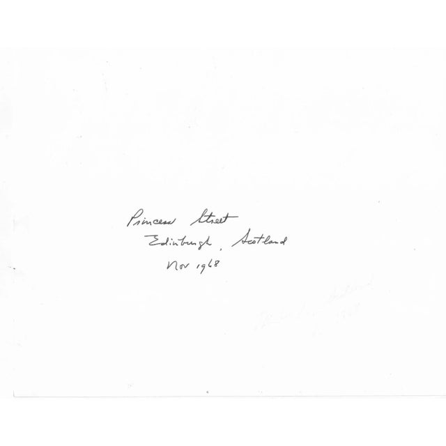 1968 black and white photo by California Don Coleman Ware (1921-2006) of the street outside the Palace Hotel in the...