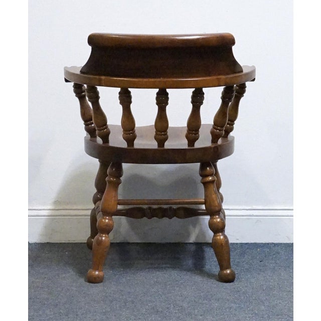 Thomasville Furniture Pine Manor Collection Rustic Americana Dining Arm Chair 8321-835 For Sale In Kansas City - Image 6 of 11