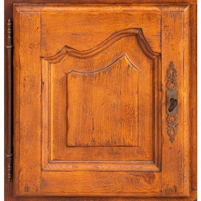 French Provincial Style Walnut Two Door Cabinet For Sale In New York - Image 6 of 8