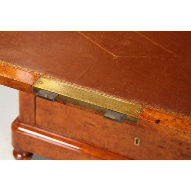 Antique Louis-Philippe Secretaire in Ash, 1840 For Sale - Image 10 of 18