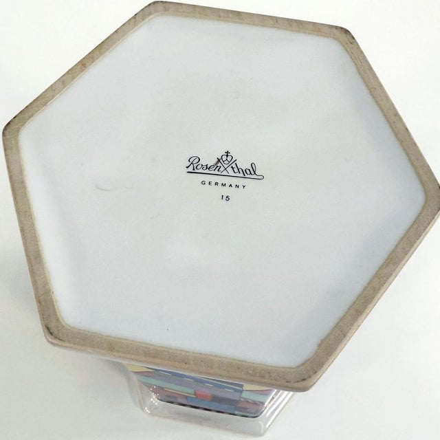 Scenario Metropol Flower Vase by Barbara Brenner for Rosenthal, 1990s For Sale - Image 6 of 8