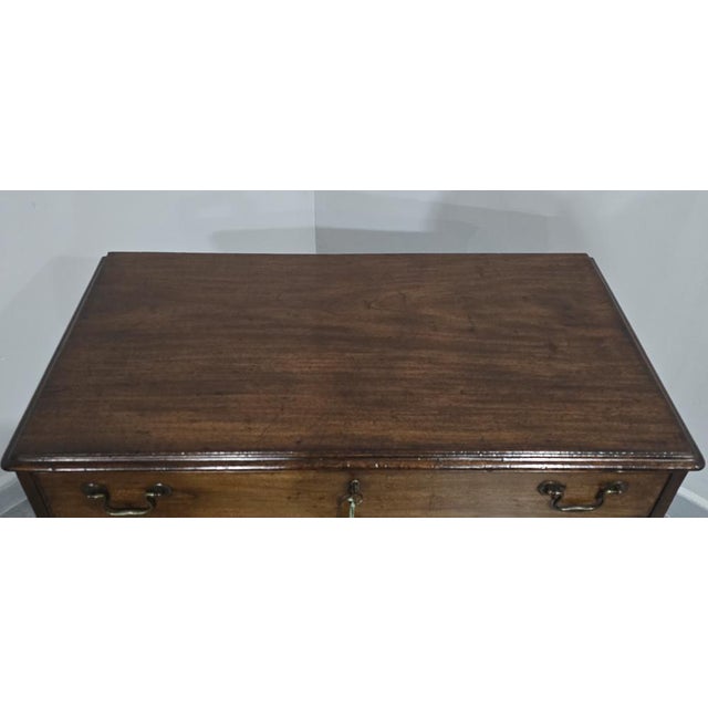 Antique Georgian Mahogany Desk, 1750 For Sale - Image 6 of 18
