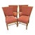 Design Plus Gallery presents a Set of Four Prescott Dining Chairs by Orlando Diaz-Azcuy for McGuire Furniture. This set...
