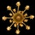 Glass Murano Glass Chandelier, 1950s For Sale - Image 7 of 18