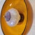 1990s Amber Mid Century Modern Murano Glass Sconces - a Pair For Sale - Image 9 of 13