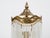 Vintage Spanish Brass & Glass Tube "Waterfall" Table Lamps – Expertly Restored - a Pair For Sale - Image 6 of 10