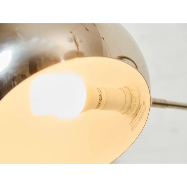 Vintage Chrome Double Headed Floor Lamp For Sale - Image 10 of 10