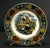 An amazing early French faience plate Intricate and very detailed hand tinted black transfer scene at the center,...