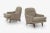 Contemporary 1960s Edward Wormley for Dunbar Attributed Lounges Chairs in Knoll Boucle - a Pair For Sale - Image 3 of 12
