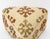 Modern George Smith Style Kilim Upholstered Footstool For Sale - Image 3 of 9