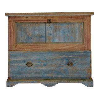 19th Century Swedish Blanket Chest For Sale