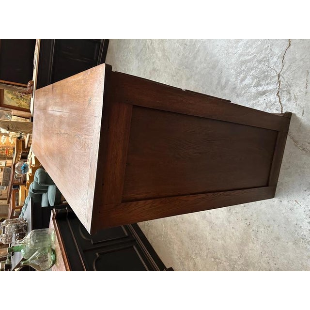 Meuble de métier en chêne For Sale - Image 12 of 16