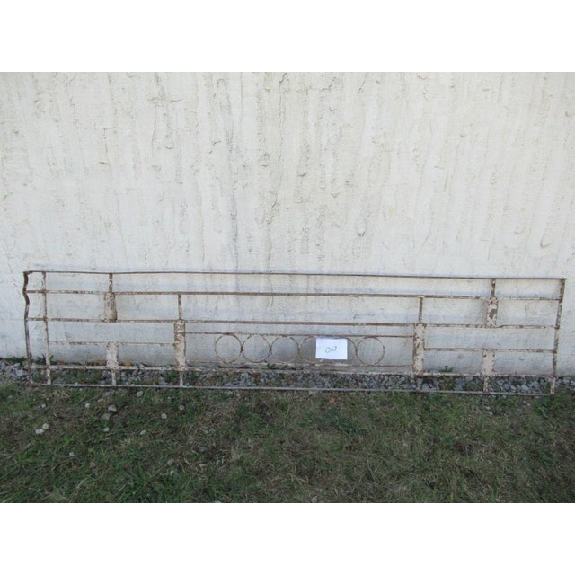 Wonderful piece of Architecture. Heavy, tight and sturdy, piece does show signs of age related wear including rust,...