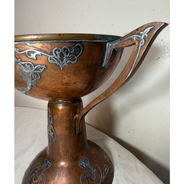 Antique 1912 Madison Club Heintz Sterling Silver Bronze Art Deco Golf Trophy For Sale - Image 10 of 17