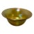 Vintage Gold Iridescent Art Glass Decorative Bowl For Sale
