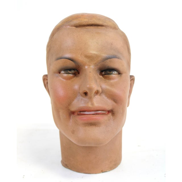 Art Deco Handsome Mannequin Head - French For Sale - Image 3 of 12