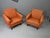 Orange Mid-Century Lounge Chairs, 1960s, Set of 2 For Sale - Image 8 of 10