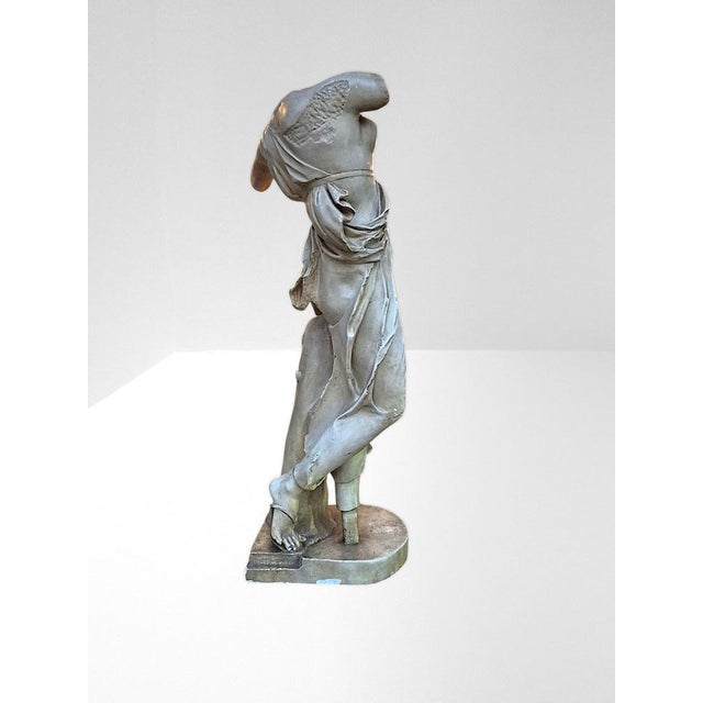 Neoclassical Plaster Figure of Dancer in the style of Canova, 1800s For Sale - Image 4 of 7