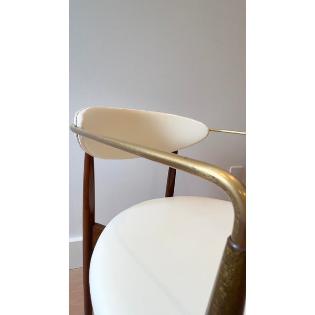 1950s 1950s Viscount Chair by Dan Johnson for Selig With Original Parts For Sale - Image 5 of 10