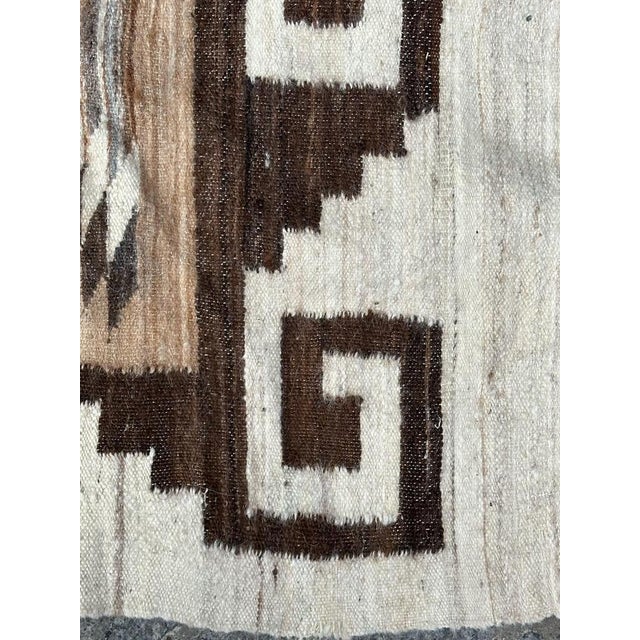 South American Navajo Flat Rug, 1930s For Sale - Image 10 of 17