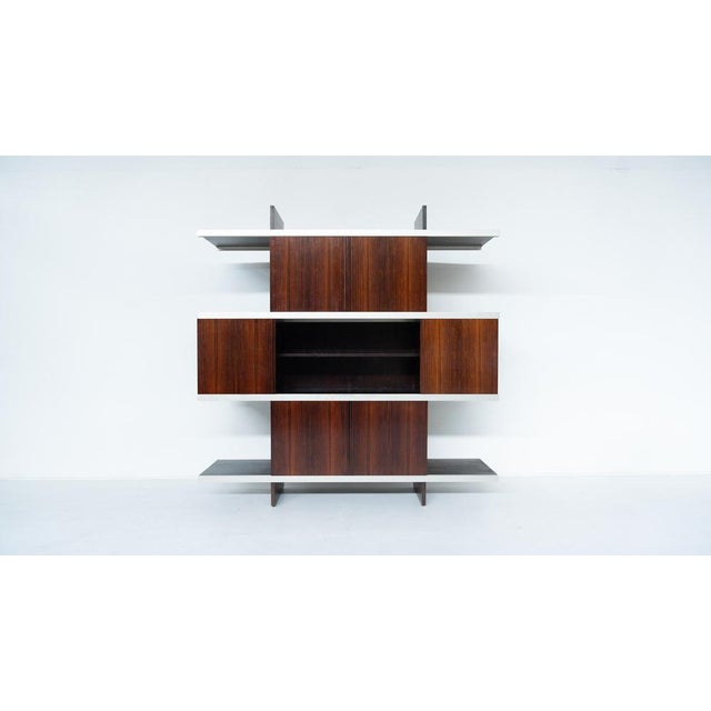 Mid-Century Modern Shelf attributed to Angelo Mangiarotti, Italy, 1970s For Sale - Image 3 of 18