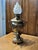 Antique Brass Oil Lamp Converted from An Old Samovar. Height: 63 cms tall, 29 cms width, 29 cms depth. We ship worldwide...