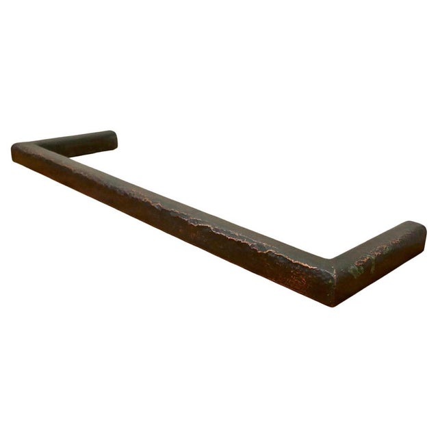 Metal Large Arts & Crafts Copper Fender, 1880 For Sale - Image 7 of 7