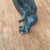 Metal Vintage Whimsical Bronze Frog Sculpture Verdigris Patina in Style of Francois - Xavier Lalanne For Sale - Image 7 of 12
