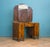 Art Deco Walnut and Walnut Veneer Dressing Table, 1930s For Sale - Image 3 of 12