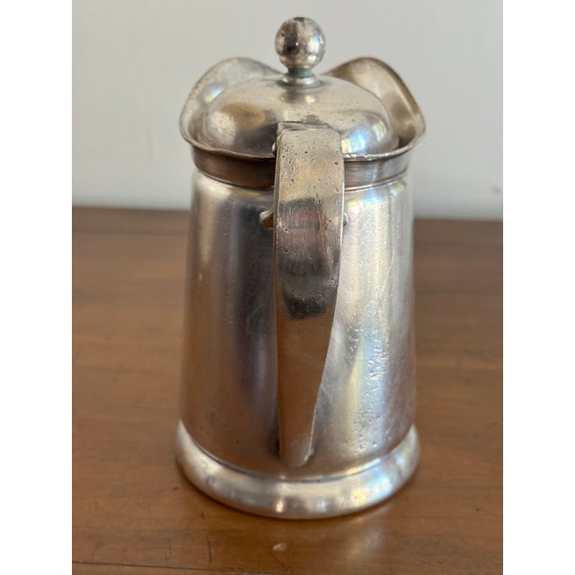 Vintage Plaza Hotel Silverplate Tea or Coffee Pot For Sale In San Diego - Image 6 of 9