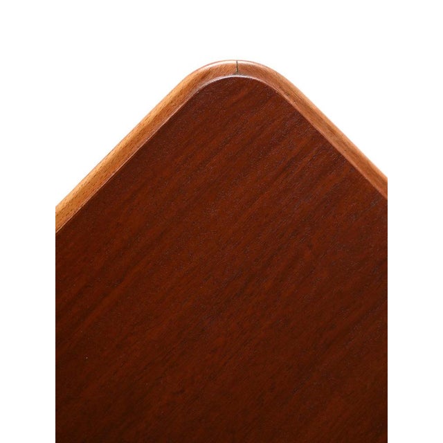 Mahogany Bar Table with Steel Base, 1930s For Sale - Image 4 of 10