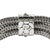 Unisex Retired John Hardy Sterling Silver Woven Chain Pusher Clasp Link Bracelet For Sale In Houston - Image 6 of 8