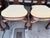 1950s Set of 10 Mahogany High Back Dining Chairs by the Froelich Co. Usa For Sale - Image 4 of 6